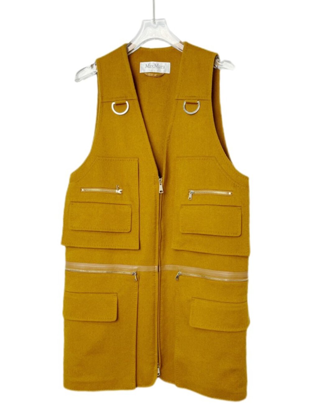 H32460 Maxmara ginger sleeveless vest jacket 40 L size 99 new with tag